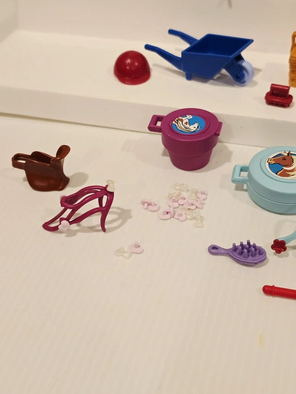 Playmobil Pony Farm Animal Figure Set